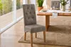 riess-ambiente Design Stuhl CASA taupe Microfaser mit Produktbild-Vorschau 4