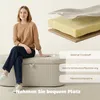 HOMCOM Sitzbank mit Stauraum Polsterbank 105x51x49cm mit Produktbild-Vorschau 5