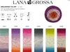 Lana Grossa - Meilenweit 50 g Dip 5304 dunkelgrau hellgrau Produktbild-Vorschau 3