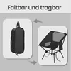 SONGMICS Campingstühle Set, höhenverstellbar, 2 Outdoor Produktbild-Vorschau 7