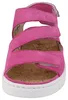 WALDLÄUFER H Willow Damen Sandale pink Velourleder - Größe: Produktbild-Vorschau 5