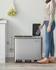 SONGMICS Mülleimer Mülltrennsystem, 3 x 18 L, ergonomisch, Produktbild-Vorschau 16