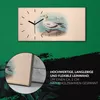 Wandbild Leinwand Bilder mit Uhr 60x30 Vögel Wild Tiere Produktbild-Vorschau 5