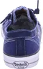 The back view of a blue Dockers sneaker is shown against a white background. Voir les images du produit