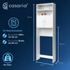 CASARIA Waschmaschinenschrank Überbau, Weiß, 185x63x20cm, 2 Produktbild-Vorschau 2