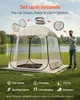 VEVOR Tenda trasparente, 183x183x195 cm, tenda pop-up per Anteprima dell’immagine prodotto 2