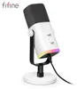 FIFINE XLR-Studiomikrofon USB Podcast Mikrofon PC Produktbild-Vorschau 1