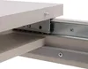 Homestyle4u Esstisch 160-200x80 cm ausziehbar Beige Grau Produktbild-Vorschau 11