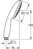 GROHE Tempesta 110, Chrom, 1 Stück(e) Produktbild-Vorschau 7