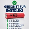 1000mAh Akku kompatibel für Oral-B Akku Li-Ion UR14500AC Produktbild-Vorschau 9