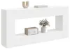 vidaXL Konsolentisch Weiß 155 x 29 x 74 cm Holzwerkstoff Produktbild-Vorschau 2