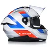 LS2 FF808 Stream II Vintage Helm, weiß/blau/rot, M (57/58) Produktbild-Vorschau 16