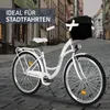 Milord Komfort Stadtfahrrad Fahrrad mit Korb Damenfahrrad, Produktbild-Vorschau 6
