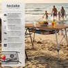 Skládací hliníkový kempingový stůl tectake® Bastian, Náhled obrázku produktu 2