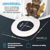 SANILO® Toaletní sedátko s mechanismem Soft-Close Sprchový Náhled obrázku produktu 4