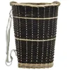 vidaXL Holzkorb mit Trageriemen 50 x 44 x 58 cm Natur Weide Produktbild-Vorschau 8