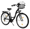 MILORD Damenfahrrad Citybike Komfort Mit Metallkorb Produktbild-Vorschau 1