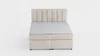 Boxspringbett ROCK 120x200 Stoff Hellgrau H3 Produktbild-Vorschau 2