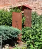 4x Sichtschutz Metall - 160 cm x 50 cm - Edelrost - Produktbild-Vorschau 9