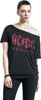 AC/DC T-Shirt Damen Back in Black schwarz M Produktbild-Vorschau 5