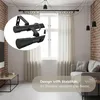 LOFT 140 cm Doppelte Gardinenstange Schwarz 19 mm aus Produktbild-Vorschau 5