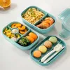 Kinder BentoBox, Mikrowellengeeignet, 3-stufig, PP Produktbild-Vorschau 3
