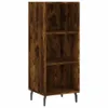 vidaXL Sideboard Räuchereiche 34,5x32,5x90 cm Holzwerkstoff Produktbild-Vorschau 13