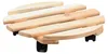 Kesper Pflanzentopfwagen - Holz - hellbraun - 35 x 35 cm Produktbild-Vorschau 1