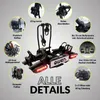 Owen Fahrradträger Anhängerkupplung E-Bike Abklappbar (60kg Produktbild-Vorschau 8