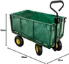 Gartenwagen 550 kg, Stahlrahmen, 4× Luftreifen, Produktbild-Vorschau 2