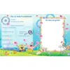 A page from a SpongeBob Schwammkopf friendship book with interactive fields and illustrations of SpongeBob and Patrick. Voir les images du produit