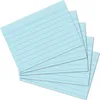 Herlitz Karteikarte A6 liniert blau 100er Packung Produktbild-Vorschau 2