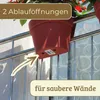 2er Set Geländertopf Balkon mit Wasserspeicher Blumentopf Produktbild-Vorschau 8