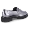 Paul Green Damen Slipper/ Loafer Silber GlattlederGröße:39 Produktbild-Vorschau 4