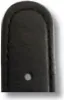 Happel Lederband Dundee 18mm schwarz mit Straußennarbung Produktbild-Vorschau 2