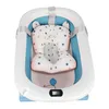 Faltbare Babybadewanne mit digitalem Thermometer und Kissen Produktbild-Vorschau 5