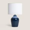 Tischlampe Keramik Botijo Dunkles Blau Produktbild-Vorschau 3
