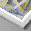 Gerahmtes Poster - Weißer Rahmen - Abstraktion modern - Produktbild-Vorschau 2
