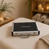 Set mit 16 Basaltmassage-Steinen schwarz im Etui Produktbild-Vorschau 15