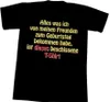 T-Shirt mit Print - ..Zum Geburtstag bekommen habe... - Produktbild-Vorschau 1