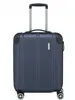 A blue travel trolley with a retractable handle and wheels, shown against a white background. Anteprima dell’immagine prodotto