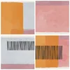 Poster - Poster ohne Rahmen - Aquarell Rechtecke Linien - Produktbild-Vorschau 8