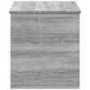 vidaXL Truhe Grau Sonoma 100x42x46 cm Holzwerkstoff Produktbild-Vorschau 5