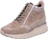 A single taupe bootie is shown against a white background. Produktbild-Vorschau