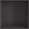 vidaXL Feuerschale Schwarz 80 x 80 x 43 cm Wetterfeststahl Produktbild-Vorschau 6