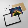 Gerahmtes Poster - Schwarzer Rahmen - Mann Natur - 100x70 Produktbild-Vorschau 4