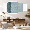 Bild auf Leinwand - Leinwandbild - 4 Teile - Aquarell Produktbild-Vorschau 7
