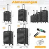 KESSER® 4tlg. Hartschalenkofferset Hartschalenkoffer Produktbild-Vorschau 2