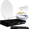 1-Teilnehmer Sat Anlage 60cm Spiegel Schüssel Full HD Produktbild-Vorschau 1
