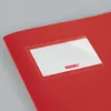 Hefthülle A4 FACT!pp rot mit Namensschild Produktbild-Vorschau 2